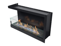 Биокамин Lux Fire Угловой 1155 M левый угол